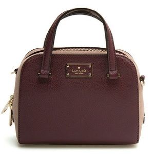 SOLD ON NEXTDOOR Kate spate ♠️ burgundy felix bag